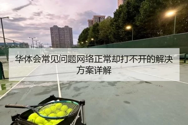 华体会常见问题网络正常却打不开的解决方案详解